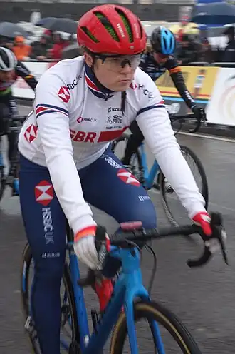 Harriet Harnden in de Citadelcross 2019