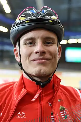 Filutás bij de EK van 2019 op de baan