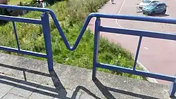 Versiering in leuning (juli 2020)