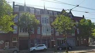 Gabriël Metsustraat 2-6 (van rechts naar links (april 2020)