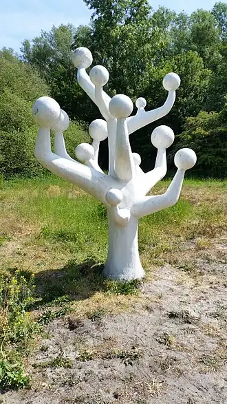 Witte bollenboom (mei 2020)