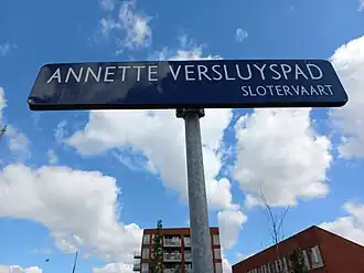 Straatnaambord (juni 2022)