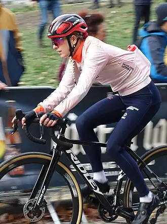 Betsema tijdens het EK 2022 in Namen