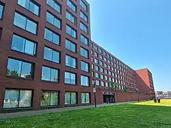 Noordgevel, vanuit de Bogortuin