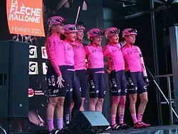 Start van de Waalse Pijl 2023