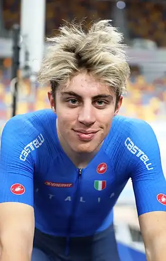 Giami bij de EK baanwielrennen 2024