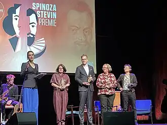 Ceremonie Spinoza- en Stevinpremie 2025