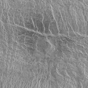 Radarbeeld van de ruimtesonde Magellan