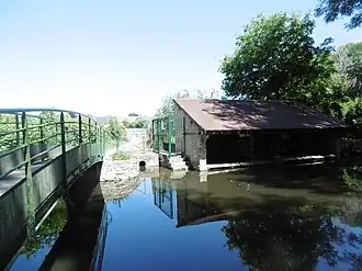 Publieke wasplaats aan de Eure