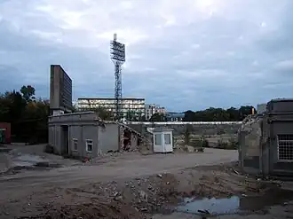 Het stadion in september 2016.