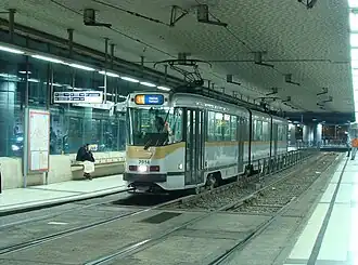 PCC 7914 op lijn 31 in de Overdekte straat.