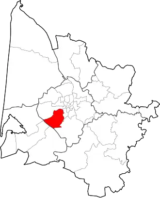 Locatie van het kanton