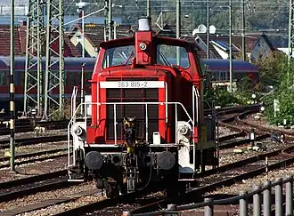  voorbeeld:  locomotief 363 815 te Aalen