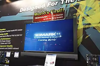 Demonstratie van 3DMark 11