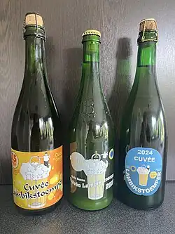 3 flessen Cuvée Lambikstoemper Oude Geuze