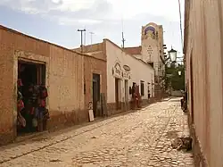 Straat in Humahuaca