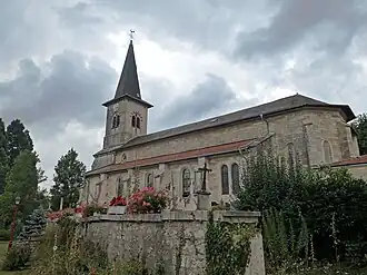 De kerk Sainte-Libaire van Villers-le-Sec