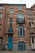 Burgerhuis in art nouveau