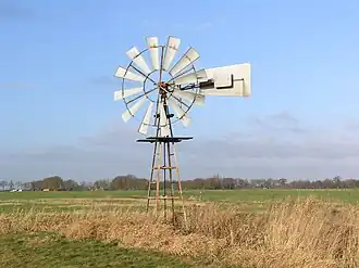 De windmotor van De Hoeve in 2005