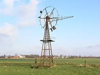 De windmotor in 2006