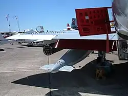 Remklep uitgeklapt op een A-4 Skyhawk