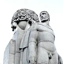 Pijlers uit arduin, Sainctelettebrug