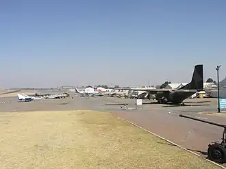 Vliegtuigen van de Zuid-Afrikaanse luchtmacht.