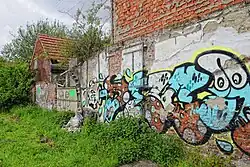 Graffiti in Doel