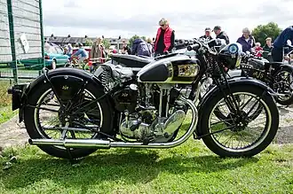 AJS Model 38/26 uit 1938