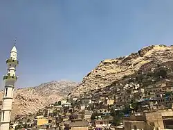 Minaret van de Grote Moskee van Akre