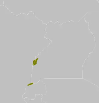 Ligging van de ecoregio