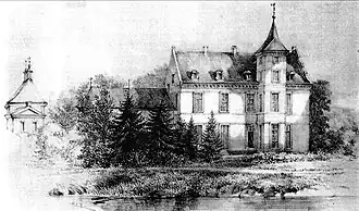 Lithografie van Alexander Schaepkens, 19e eeuw