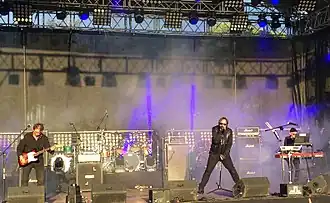 A Split Second op Castle Party in 2017