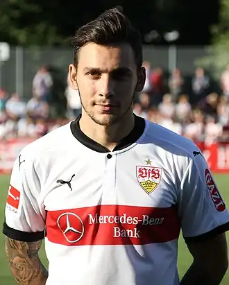 Donis bij VfB Stuttgart in 2017
