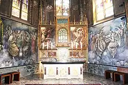 Muurschilderingen en panelen op altaarluiken, 1939-1941