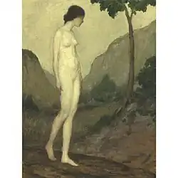 Nude in Landscape
