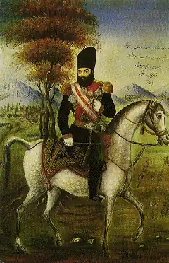 Abas Mirza, kroonprins van Perzië en bevelhebber in het Perzische leger