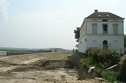 Station Abcoude na de aanleg van het aquaduct; 14 mei 2008