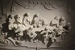 Stucwerk plafond refectorium