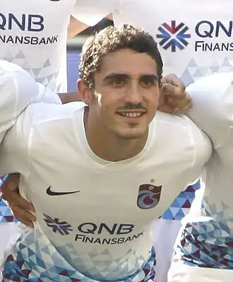 Ömür in 2017 als speler van Trabzonspor