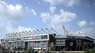 Noord oost zijde stadion