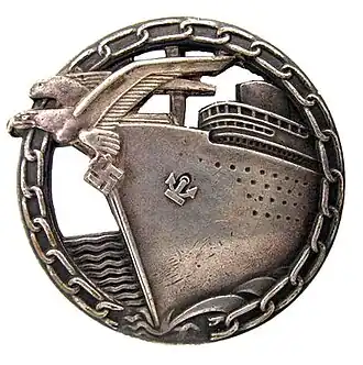 Abzeichen für Blockadebrecher