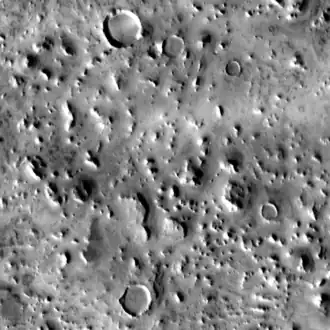 Acidalia Colles op Mars