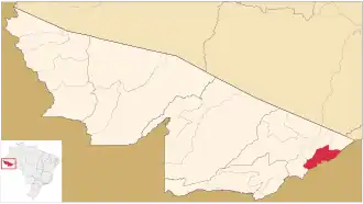 Kaart van Plácido de Castro