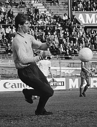 Ad Raven als speler van FC Amsterdam in 1978