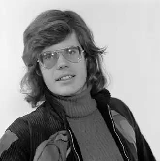 Ad Visser in 1974