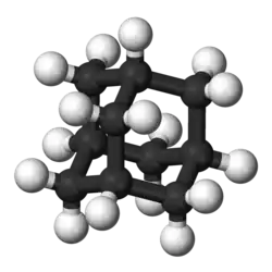 Molecuulmodel van adamantaan