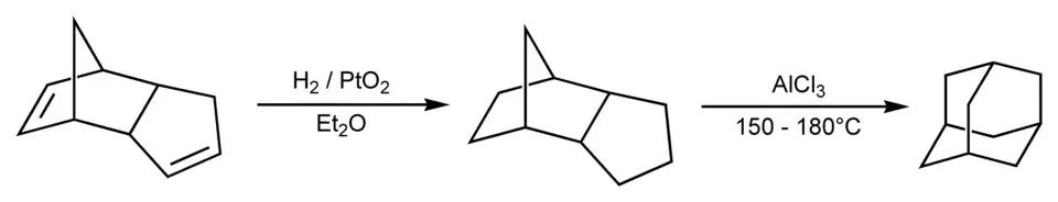 Synthese van adamantaan