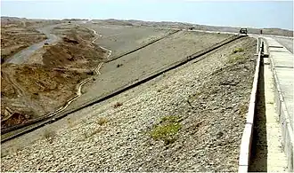 de stuwdam in de 'Adhaim