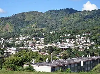 Zicht op Adjuntas